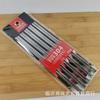SUS304 pauzinhos quadrados de aço inoxidável 5 pares de utensílios domésticos ocos boutique pauzinhos conjunto talheres pode ser desinfecção de alta temperatura