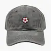 Boné de Baseball Lavável Popular com Bordado, Boné de Baseball de Futebol para Homens e Mulheres, Boné de Proteção Solar para Uso Externo