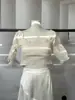 Camiseta Corta de Escote Cuadrado Estilo Hot Girl para Mujer, Manga Corta Descubierta, Ajustada, Estilo Europeo y Americano, Ins