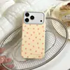 Funda de color de contraste con lunares de macarrón adecuada para el teléfono Apple 17PROMAX funda para iPhone18 funda de gel con tacto de piel 15