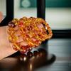 Cuentas de Ámbar Flor de Ámbar de Cera de Abejas Optimizadas, Cuentas de Juguete, Pulseras para Hombres y Mujeres, Pulseras de Flor de Ámbar, Cuentas Sueltas, Joyería de Mano para Mujeres