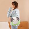 Nueva mochila de estilo japonés con dibujos animados para niña, bolso cruzado de gran capacidad, mochila de felpa, bolso de hombro bonito para otoño e invierno.