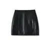 25 Estilos Nuevos de Otoño, Hermosa Falda de Cuero con Abertura en la Cadera que Cubre la Entrepierna, Falda Corta, Estilo Europeo y Americano Sexy Sexy