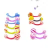 Anillo para ombligo de acrílico multicolor mixto transfronterizo europeo y americano, piercing para ombligo con barra suave UV color caramelo, joyería AliExpress