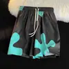 Pantalones Cortos de Patrick Estrella Transfronterizos para Hombre, de Verano Estilo Americano Modernos Deportivos de Baloncesto Sueltos Tallas Grandes de Cinco Puntos para Playa en Stock