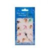 12 Moscas Gancho Tira Blanca Boca de Caballo Especial para Anzuelos de Matanza, Insectos, Moscas, Señuelos Artificiales, Señuelos de Pesca, Señuelos Biónicos