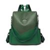 Comércio exterior atacado 2024 Novo tecido antirroubo mochila moda feminina tendência de grande capacidade mochila de viagem dual-use