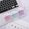 Clipes de Papel Coloridos Macaron Personalizados pelo Fabricante Tachinhas Clip Clip Caixa de Escritório Encadernação Fivela Magnética Elástico Etiqueta de Chave Pino