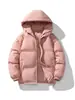 Selección Nacional de ProductoChaqueta Acolchada Gruesa de Invierno Cálida con Capucha para Hombre y Mujer Casual Holgada Tallas Grandes Abrigo de Algodón Ropa de Algodón Moderna