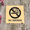 Pegatina de Pared Espejo Prohibido Fumar Letrero Acrílico Prohibido Fumar Letrero para Baño de Oficina