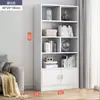 Estante simples de chão para sala de estar prateleira armário de armazenamento doméstico para quarto armário multifuncional estante de escritório