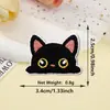 Novos Adesivos de Tecido Bordados de Gato de Desenho Animado Autoadesivos Fofos Animais Adesivos de Tecido para Roupas Bolsas Patch Decorativo Adesivos Atacado