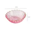 Bandeja de Armazenamento para Mesa de Jantar de Plástico com Padrão de Listras Irregulares Estilo Luxo Leve para Sala de Estar em Casa Alto Valor Estético Tigela de Frutas Bandeja de Lanches