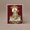 Thangka Cinabrio, Pintura del Quinto Maestro, Farmacéutico Zakiram, Vida Pasada y Vida Presente, Madre Verde Benmingfo, Puede Cambiar la Imagen, Thangka Marea Nacional