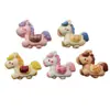 Serie de Ponis del Zodiaco Coloridos de Dibujos Animados de Año Nuevo Accesorios de Resina DIY Accesorios para Pasador de Pelo Funda de Teléfono Pegatinas