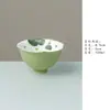 Taza de té de cerámica con flor de loto pintada a mano con base alta, borde floral hecho a mano, taza individual de alto valor estético para té Kung Fu