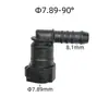7.89-Id6 Filtro Cabeça Reta Adequado para Volkswagen Fivela Unilateral Conector de Mangueira de Combustível Macho para Bico Injetor
