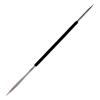 Cuchillo de acero inoxidable para excavar agujeros, herramienta de cerámica, cuchillo de boca de hierro, cuchillo de boca de hierro, cuchillo triangular de barro para cortar ollas manual profesional