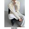 Cárdigan de Punto de Marca de Moda Estilo Coreano para Hombre Otoño e Invierno 2024 Nuevo Suéter con Solapa Estilo Hong Kong Ins Chaqueta Holgada
