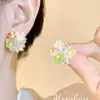 Pendientes de Borla con Cuentas en Forma de Corazón 2025 Pendientes de Estilo de Alta Gama de Moda Nuevos Pendientes de Diseño de Nicho Accesorios