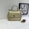 Bolsa de Mão Estilo Novo 2026 Estampa de Palmeira Transfronteiriça, Bolsa de Ombro Transversal Fashion e Versátil, Bolsa de Aba Estilo Banquete de Alta Qualidade