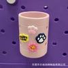 Funda para taza de cola de EVA, antiescaldaduras, lavable, multicolor, con agujero, para bolsa de playa, disponible en el extranjero.