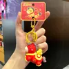 Nuevo 2026 Año del Caballo Dios de la Riqueza Llavero Creativo Colgante Año del Caballo Amuleto de la Suerte Muñeca Decoración de Bolso