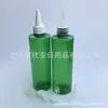 Frasco Capuz Branco Pontiagudo 250ml, Frasco com Bico Pontiagudo para Óleos Essenciais, Frasco de Tinta para Pintura de Areia, Vasilha de Óleo com Bico Pontiagudo 250ml, Frasco de Remédio