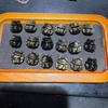Acessórios Naturais de Obsidiana Dourada Raposa de Nove Caudas Frita Acessórios DIY Nicho Escultura Pulseira Pulseira Colar Contas
