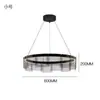 Lustre minimalista para sala de estar, modelo de designer personalizado pós-moderno para showrooms de alto padrão, luminária redonda de luxo leve para quarto