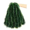9cm 2m tira de Natal criptografada cor tira de lã decorativa fita de flor borda branca verde borda verde saída de fábrica
