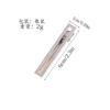 Sentir flequillos horquilla rota de alta gama pico de pato clip lateral metal base horquilla transfronteriza clip trasero para la cabeza femenino diyins