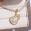 Accesorio para hacer tú mismo: Montura de colgante de perla de plata de ley S925, ligera y elegante, montura de plata que se puede abrir para ajustarse a perlas de 5-6 mm