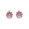 Margarita Crisantemo Girasol Curvado Diy Aleación Goteo de Aceite Accesorios para Joyería Accesorios para el Cabello Transfronterizos Llavero Colgante Colgante