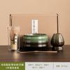 Juego de Batidor de Matcha Japonés Torneado en Horno Regalo para Amantes del Matcha Juego de Té de Siete Piezas para Preparar Latte de Desayuno