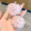 Accesorio de pinza para el pelo floral de Zhao Lusi para mujer, perfecto para vacaciones en la playa y sesiones de fotos, creando un look atmosférico