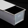 Caja para tostar pan, caja Tusi de aleación de aluminio, molde para pan, molde para pan, molde para pastel, 450 g, molde para pan Tusi