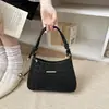 Bolsa de Ombro Feminina Estilo Coreano Simples Retrô Estampa de Leopardo 2025 Nova Tendência Bolsa de Ombro Personalizada Ins Tendência Bolsa Transversal