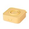 Todo tipo de borla de maquillaje caja de almacenamiento portátil terciopelo polvo seco caja vacía caja redonda pequeña caja cuadrada pequeña caja de plástico