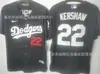 Jersey de béisbol transfronterizo europeo y americano Dodgers Los Angeles Dodgers Jersey de béisbol uniforme de béisbol cárdigan