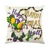 Funda de Almohada Carnaval Brasileño Amazon Decoración Fiesta Festival Sala de Estar Sofá Funda de Cojín Estampado de Lino