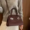 Bolso de mano rojo para mujer 2026 nuevo bolso de otoño para bodas, elegante bolso de hombro cruzado para novia y dama de honor