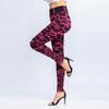 Desea Leggings Camuflaje Sexy Estilo Caliente Transfronterizo de Amazon Imitación de Mezclilla Elásticos Ajustados Transpirables Pantalones de Nueve Puntos