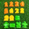 Ventas Directas de Fábrica Juguete Espacial para Niños Molde de Arena Accesorios de Arcilla de Colores Modelo Herramientas Gruesas para Jugar con Arena de Playa Venta al por Mayor