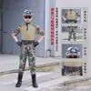 Roupas Camufladas Infantis, Roupas para Treinamento de Desenvolvimento de Acampamento de Verão, Roupas de Aptidão Física para Alunos do Ensino Fundamental e Médio, Roupas de Treinamento Militar, Roupas para Esportes ao Ar Livre