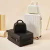 Maleta de 20 Pulgadas, Equipaje de Viaje de 24 Pulgadas, Maleta de Cuero de Gran Capacidad con Contraseña, Maleta con Ruedas, Maleta de Mano, Duradera y Resistente al Desgaste