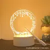 Luz de Noche Tablero de Escritura Manual Transfronterizo Ruso Luminoso Infantil Hecho a Mano para Tomar Notas Lámpara de Mesa de Atmósfera Creativa Regalo de Cumpleaños