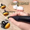 Cepillo para Polvo de Uñas Estilo Anillo, Cepillo Suave de Cerdas para Limpieza de Polvo Pre-Tratamiento de Uñas, Cepillo Limpiador de Uñas Forma de Anillo