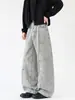 Ropa para Hombre Fengshe / Novedad de Primavera Estilo Americano Jeans Guadaña Holgados Retro Modernos Rectos de Pierna Ancha para Hombre