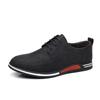 Zapatos para Hombre Talla Grande 2025 Versátiles Suela Suave Casual de Piel con Cordones Moda Estilo Racing Caña Baja